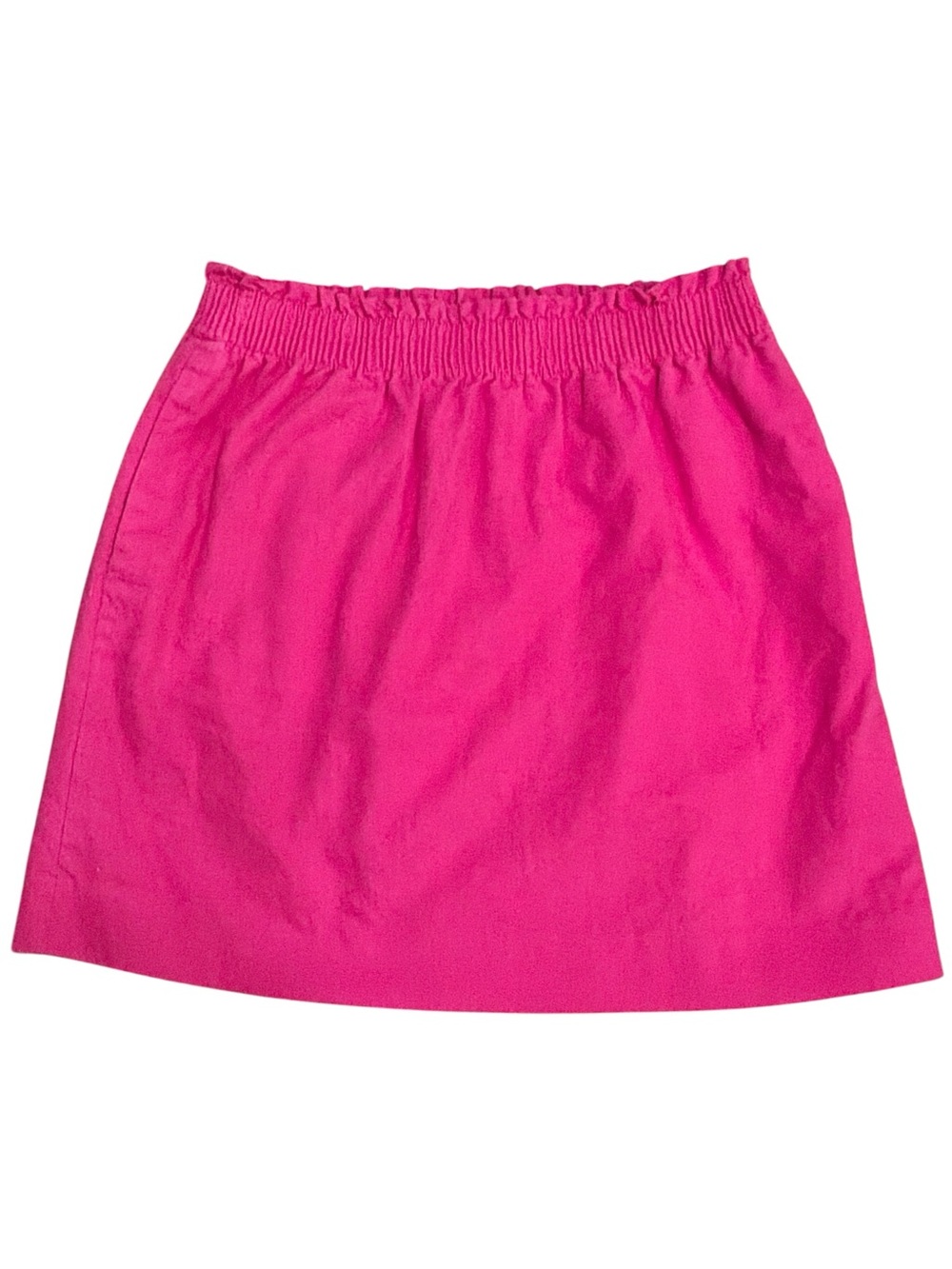 J. Crew Linen Cotton Sidewalk Mini Skirt
